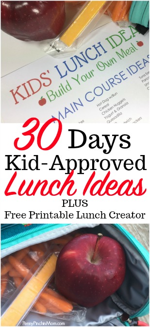 Lunch box ideas for kids
